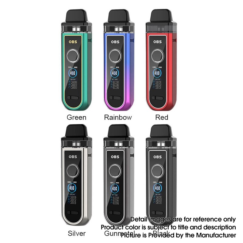 Buy Authentic Obs Skye Pod System Vape Mod Standard Version Gunmetal