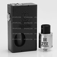 FrankenSkull Style Mechanical Mod+BF RDA Kit