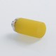 Authentic Wismec Replacement Bottom Feeder Bottle for Luxotic Squonk Box Mod - Yellow, Silicone, 7.5ml