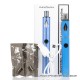 Authentic Innokin Jem Pen Pod System 13W 1000mAh AIO Starter Kit - Blue, Stainless Steel, 1.6ohm / 2.0ohm, 2ml