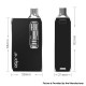 Authentic Aspire K1 Stealth 1000mAh Box Mod w/ K1 Plus Tank Kit - Silver, 2.4ml, 1.6ohm / 1.8ohm