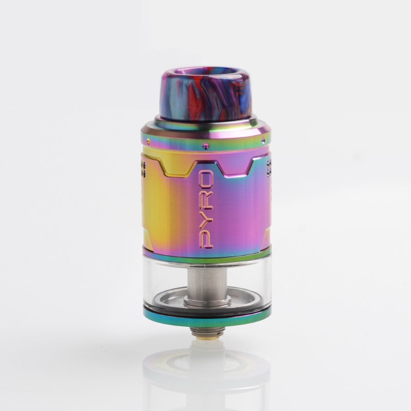 Buy Authentic Vandy Vape Pyro V3 Rdta Rainbow 24mm Dripping Atomizer