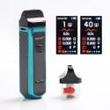 [Ships from Bonded Warehouse] Authentic SMOK RPM40 40W 1500mAh VW Mod Pod System Kit - Blue, 1~40W, 0.4ohm / 0.6ohm