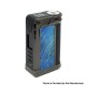 Authentic LostVape Paranormal DNA250C 200W TC VW Mod - Gun Metal + Blue Stabwood + Black Grey Kevlar, 1~200W, 2 x 18650