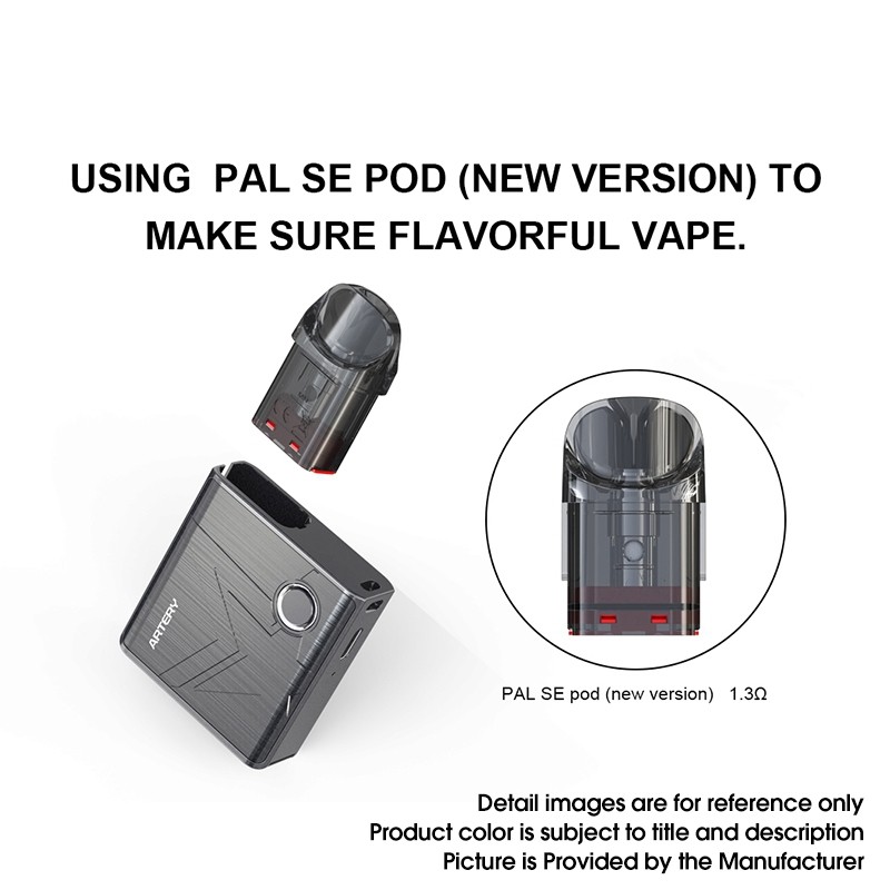 Buy Authentic Artery Pal GX 25W 1000mAh Pod System Gun Metal Vape Kit