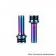 Authentic Reewape AS248 510 Drip Tip for RDA / RTA / RDTA / Sub Ohm Tank Atomizer - Rainbow, Stainless Steel