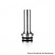 Authentic Reewape AS248 510 Drip Tip for RDA / RTA / RDTA / Sub Ohm Tank Atomizer - Silver, Stainless Steel