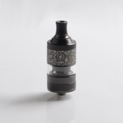 Authentic Kizoku Limit MTL RTA Renaissance Edition - Gun Metal, Single Coil / 1.8ohm, 3.0ml, 22mm Diameter