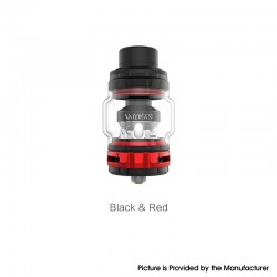 [Ships from Bonded Warehouse] Authentic Uwell Valyrian 2 Pro Sub Ohm Tank Atomizer - Black + Red, 8.0ml, 0.14ohm / 0.32ohm, 32mm