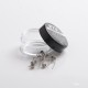 Authentic SXK ETU Pre-built Coil Wire for RDA Atomizer - 0.7ohm, Ni80, Kernel 30GA x 2 + 40GA, Wrapped 0.25 x 2 + 0.08 (10 PCS)