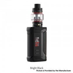 [Ships from Bonded Warehouse] Authentic SMOK Arcfox 230W TC VW Mod + TFV18 Sub Ohm Tank Kit - Bright Black, 5~230W