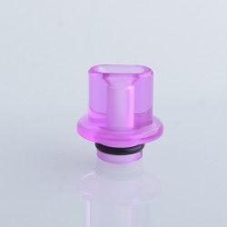 Authentic Reewape RS333 510 Drip Tip for RBA / RTA / RDA Atomizer - Translucent Pink, Acrylic (1 PC)