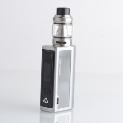 Authentic GeekVape Obelisk 200 VW Box Mod Kit - Silver, VW 5~200W, 2 x 18650, 5.5ml, 0.2ohm