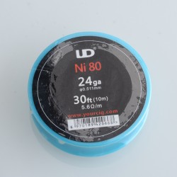 [Ships from Bonded Warehouse] Authentic YouDe UD Nichrome Wire for RBA Atomizer - 0.5mm / 24AWG, 30ft (10m)