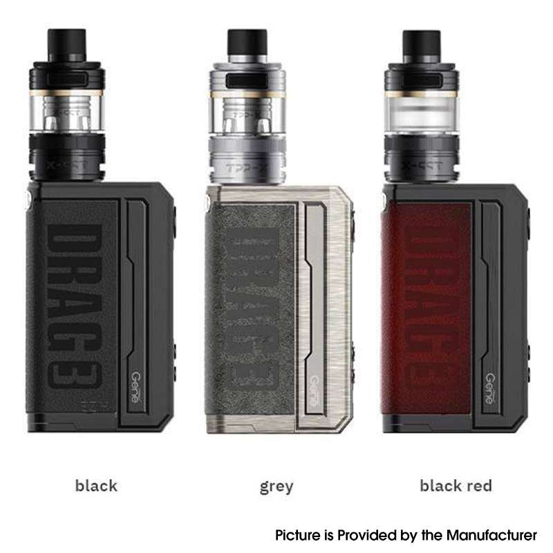 Buy Authentic Voopoo Drag 3 177W VW Box Mod Kit with TPP-X Pod