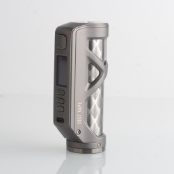 Authentic LostVape Cyborg Quest 100W TC VW Box Mod - Gunmetal Fish Bone, 5~100W, 1 x 18650 / 20700 / 21700