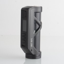 Authentic LostVape Cyborg Quest 100W TC VW Box Mod - Matt Black Steel, 5~100W, 1 x 18650 / 20700 / 21700