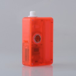 [Ships from Bonded Warehouse] Authentic VandyVape Pulse 80W VW AIO Kit - Frosted Red, 5~80W, 3.7ml RBA Pod / 5ml Pod Cartridge