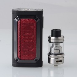 Authentic Wotofo MDura Pro 230W VW Box Mod + nexMESH Pro Tank Kit - King Kong Red, 5~230W, 2 x 18650, 6.0ml, 24mm, NEXCHIP