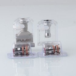 [Ships from Bonded Warehouse] Authentic VandyVape Pulse Vessel Kit - Grey, 3.7ml RBA Tank + 5.0ml Pre-Built Tank + VVC Coil