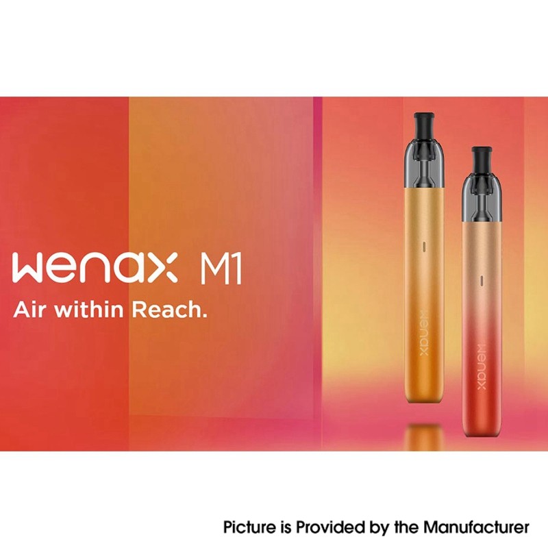 Wenax M1 Starter Kit - 0.8 Ohm - Geek Vape Colore Nero