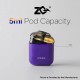 Authentic ZQ Micool Pod System Kit - Blue, 500mAh, 5ml, 1.0ohm