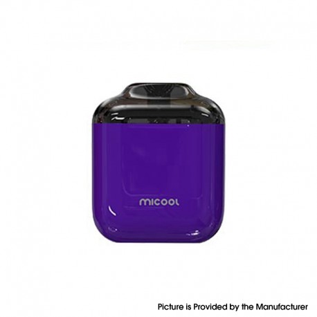 Authentic ZQ Micool Pod System Kit - Purple, 500mAh, 5ml, 1.0ohm