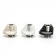 SXK Monarchy Cyber Style 510 Drip Tip Set - 316SS + POM / PEEK / PET, 3 x Mouthpieces + 2 x 510 Connector Base