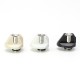 SXK Monarchy Cyber Style 510 Drip Tip Set - 316SS + POM / PEEK / PET, 3 x Mouthpieces + 2 x 510 Connector Base