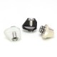 SXK Monarchy Cyber Style 510 Drip Tip Set - 316SS + POM / PEEK / PET, 3 x Mouthpieces + 2 x 510 Connector Base