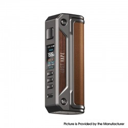 [Ships from Bonded Warehouse] Authentic LostVape Thelema Solo 100W Box Mod - Gunmetal Ochre Brown, VW 5~100W, 1 x 18650 / 21700