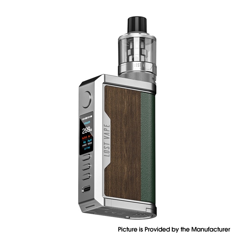 Buy Authentic Lost Vape Centaurus Q200 Box Mod Kit With Ub Max Pod Tank 5ml Stainless Steel Teak 1410