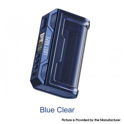 [Ships from Bonded Warehouse] Authentic LostVape Thelema Quest 200W VW Box Mod - Blue Clear, 5~200W, 2 x 18650