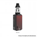 Authentic Vaporesso Tarot Nano 80W TC 2500mAh 0.91" OLED VW Variable Wattage Mod + Veco Tank Kit - Black Red, 5~80W, 2ml, 22mm