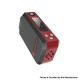 Authentic Vaporesso Tarot Nano 80W TC 2500mAh 0.91" OLED VW Variable Wattage Mod + Veco Tank Kit - Black Red, 5~80W, 2ml, 22mm