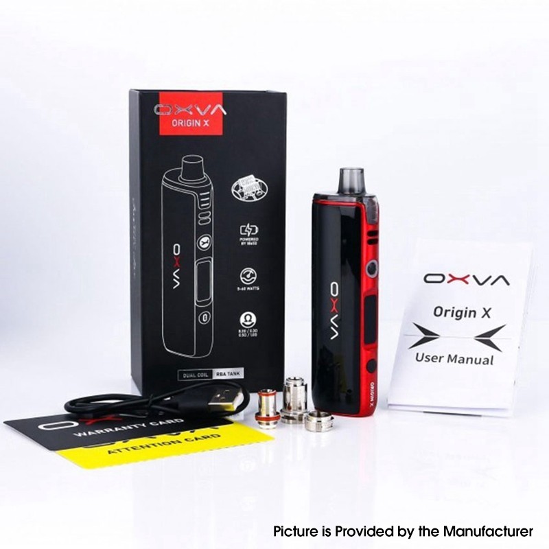 Buy Authentic OXVA Origin X 60W VW Pod System Mod Vape Kit Pink Lady