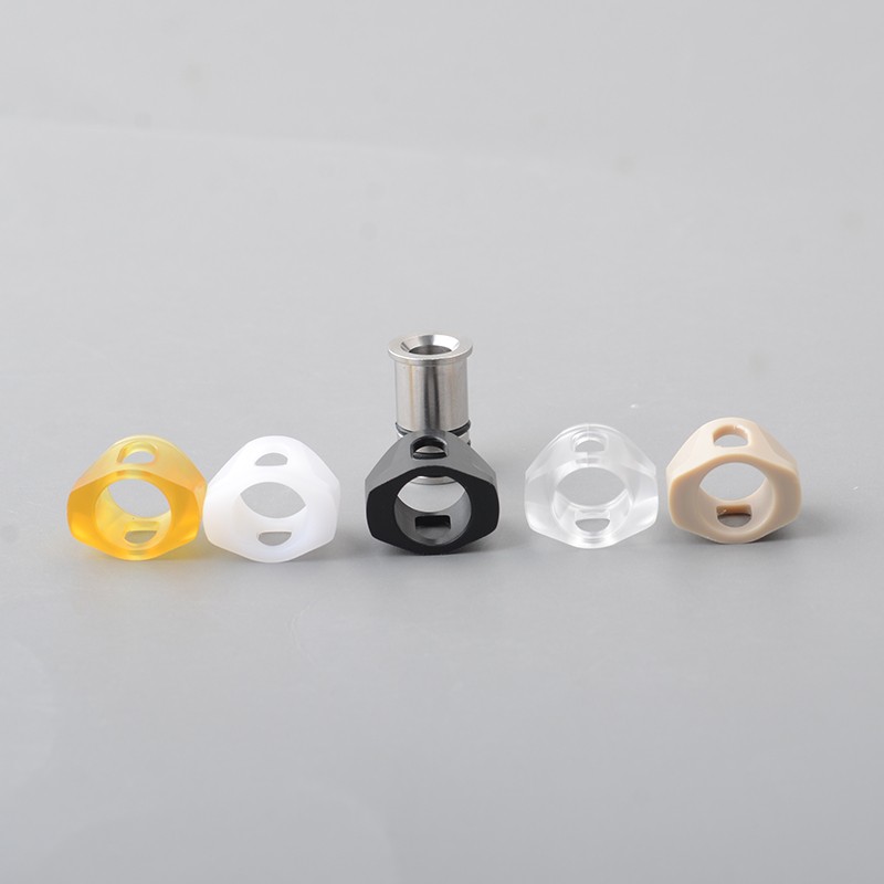 Buy Monarchy Mini Cyber Style 510 Drip Tip Set Silver 5 PCS Mouthpiece