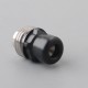 Mission MXV Nuke Style Drip Tip Set for BB / Billet Mod - Silver + Black, 1 POM Mouthpiece