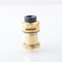 Authentic Hellvape Dead Rabbit 3 RTA Rebuildable Tank Atomizer - Gold, 3.5ml / 5.5ml, 25mm