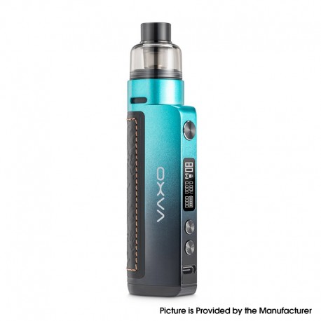 [Ships from Bonded Warehouse] Authentic OXVA Origin 2 80W Pod Mod Kit - Turquoise Green, VW 5~80W, 1 x 18650, 5ml, 0.2ohm