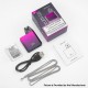 Authentic OXVA Xlim SQ Pod System Kit - Purple Black, 900mAh, 5~25W, 2ml, 0.8ohm / 1.2ohm