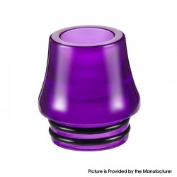 Authentic Reewape AS349 810 Drip Tip for RBA / RTA / RDA Atomizer - Purple