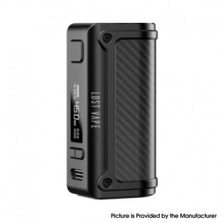 [Ships from Bonded Warehouse] Authentic LostVape Thelema Mini 45W Box Mod - Carbon fiber, 1500mAh, VW 5~45W