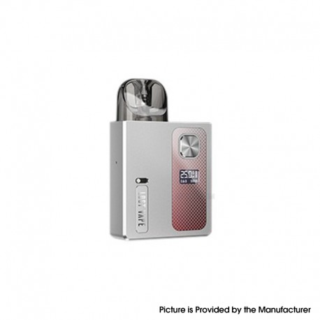 [Ships from Bonded Warehouse] Authentic LostVape Ursa Baby Pro Pod System Kit - Silver Lust, 5~25W, 900mAh, 2.5ml, 0.6 / 0.8ohm