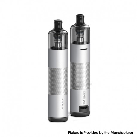 [Ships from Bonded Warehouse] Authentic Aspire Flexus Stik Pod System Kit - Silver, 1200mAh, 3ml, 0.6ohm / 1.0ohm