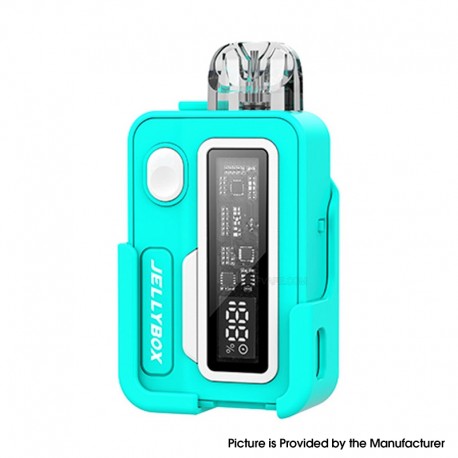 [Ships from Bonded Warehouse] Authentic Rincoe Jellybox XS Pod System Kit - Baby Blue, VW 1~30W, 1000mAh, 2ml, 0.5ohm / 1.0ohm