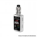 [Ships from Bonded Warehouse] Authentic GeekVape Z200 Zeus 200 200W VW Box Mod Kit + Z Sub Ohm 2021 Tank - Silver, 5~200W