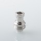 Phaze Style Drip Tip for BB / Billet / Boro AIO Box Mod - Silver, Stainless Steel