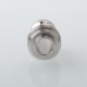 Phaze Style Drip Tip for BB / Billet / Boro AIO Box Mod - Silver, Stainless Steel