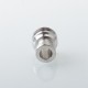 Phaze Style Drip Tip for BB / Billet / Boro AIO Box Mod - Silver, Stainless Steel